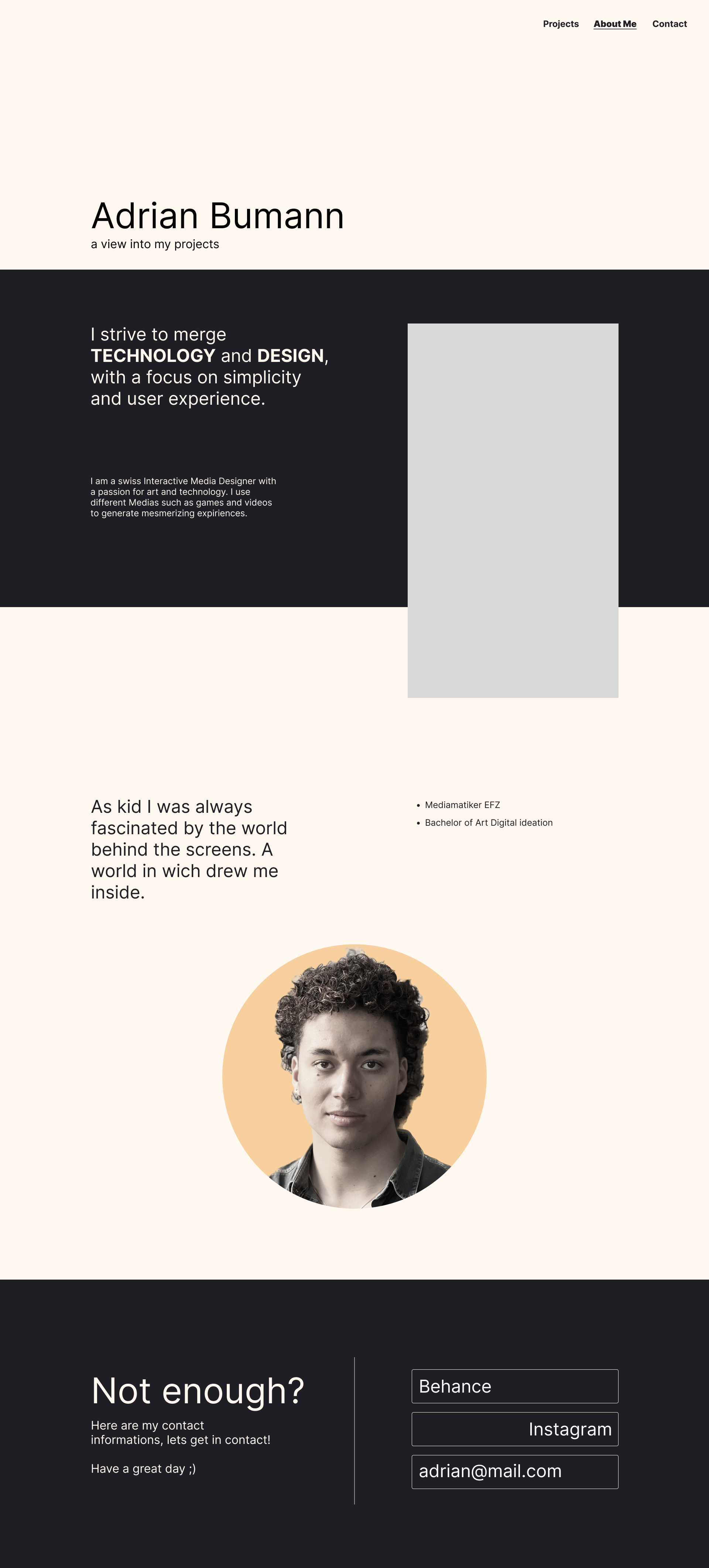 Freies Design mit starker Struktur